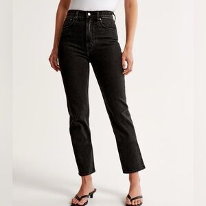 AF Curve Love Ultra High Rise Straight Ankle Jean Size 27 / 4 Short